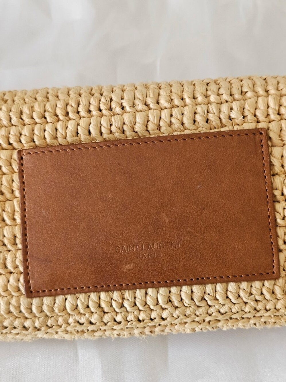 Small YSL Raffia Clutch - Picture 13 of 16